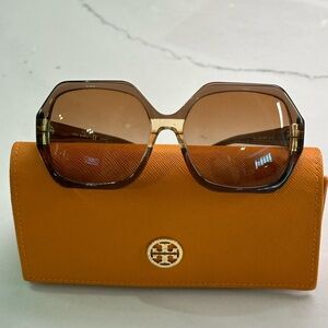 Tory Burch Brown Sunglasses